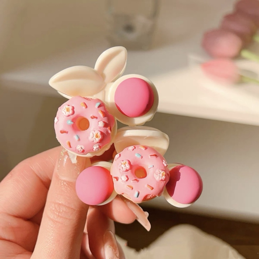 （set of 2）Aurora‘s Little Collections donut hair claw